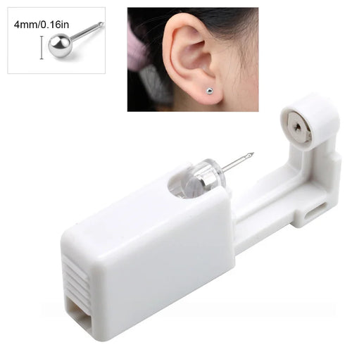 1Pc Disposable Sterile Ear Piercing Kit, Cartilage Tragus Helix