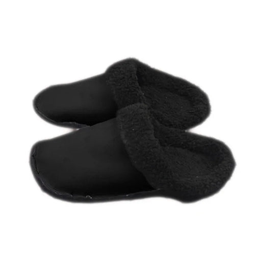 1pair Hole Shoes Velvet Liner Winter Warm Shoes Covers Thickened Soft