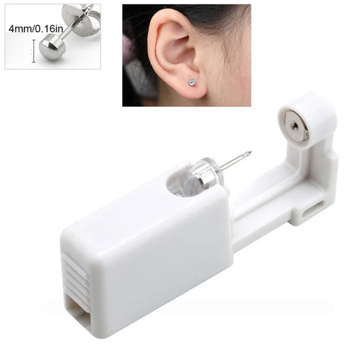 1Pc Disposable Sterile Ear Piercing Kit, Cartilage Tragus Helix