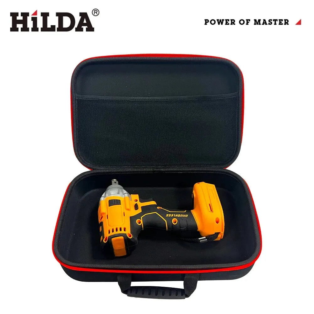 HILDA Large Capacity Tools Bag 2-size Available With Red Edges Tools