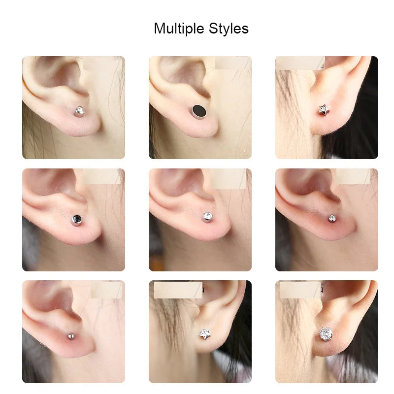 1Pc Disposable Sterile Ear Piercing Kit, Cartilage Tragus Helix