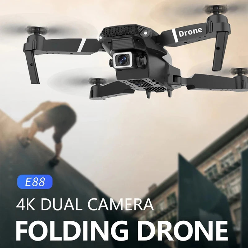 Professional Drone E88 Pro 4K Wide-Angle HD 1080P Camera WiFi Height