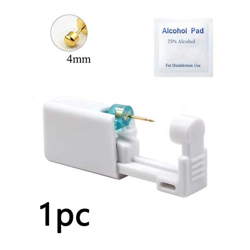 1pc Disposable Ear Piercer with Ear Stud-Aseptic Ear Piercing Gun