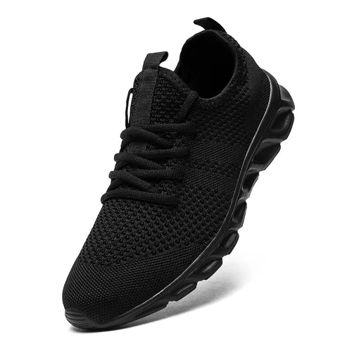 Men Casual Sport Shoes Light Sneakers White Outdoor Breathable Mesh