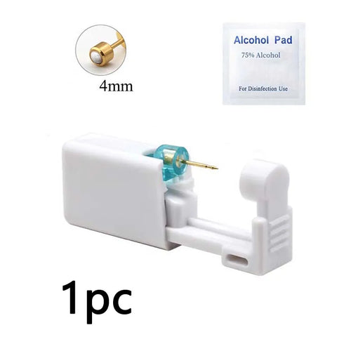 1pc Disposable Ear Piercer with Ear Stud-Aseptic Ear Piercing Gun