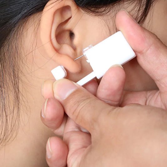 1Pc Disposable Sterile Ear Piercing Kit, Cartilage Tragus Helix