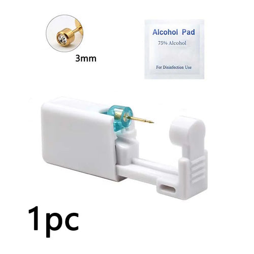 1pc Disposable Ear Piercer with Ear Stud-Aseptic Ear Piercing Gun