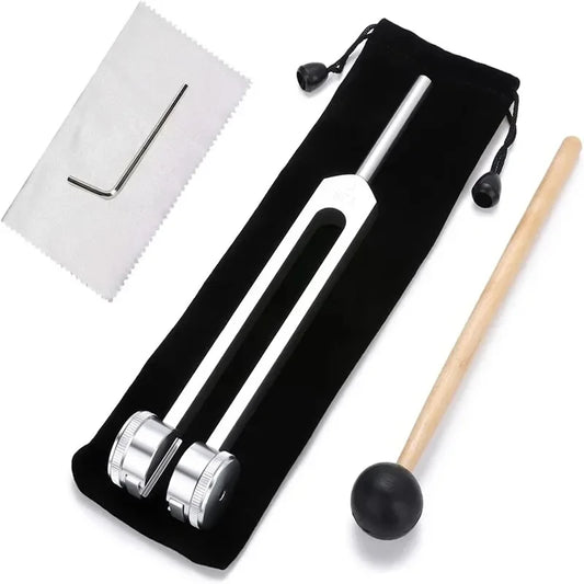 128Hz Tuning Fork Set Weighted Bio-Acoustic Tuning Fork for Reliever