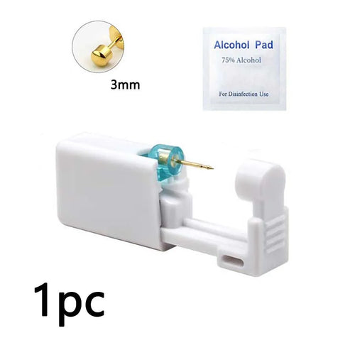 1pc Disposable Ear Piercer with Ear Stud-Aseptic Ear Piercing Gun