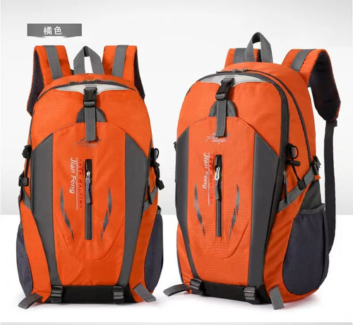 Quality Nylon Waterproof Travel Backpacks Men Climbing Travel Bags