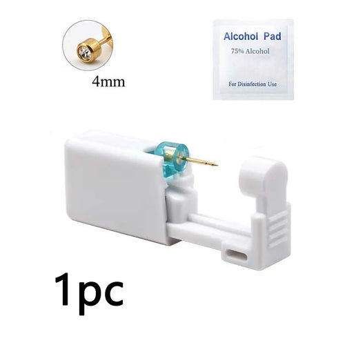 1pc Disposable Ear Piercer with Ear Stud-Aseptic Ear Piercing Gun