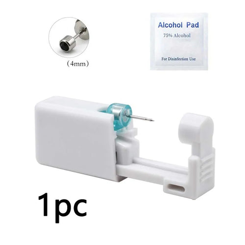 1pc Disposable Ear Piercer with Ear Stud-Aseptic Ear Piercing Gun