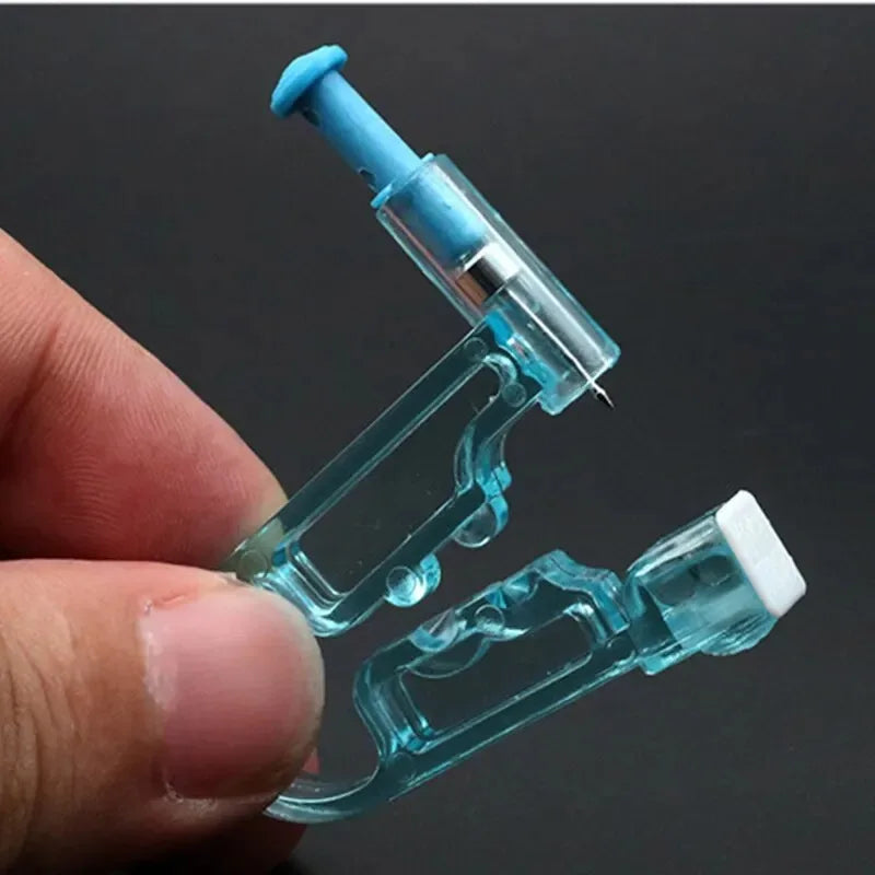 1pc Disposable Ear Piercing Gun Kit, Disinfect Earring Piercer Machine