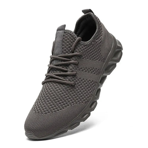 Men Casual Sport Shoes Light Sneakers White Outdoor Breathable Mesh