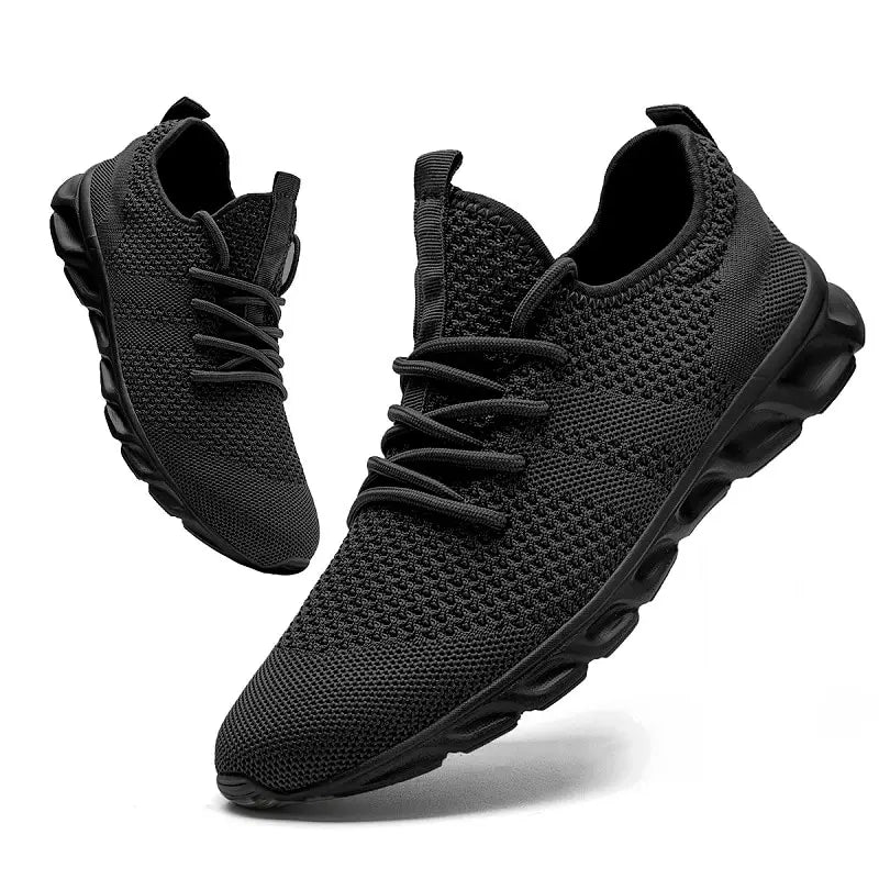 Men Casual Sport Shoes Light Sneakers White Outdoor Breathable Mesh