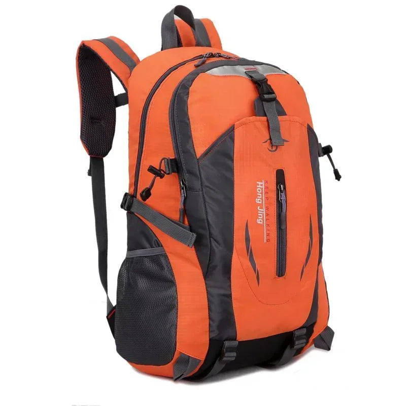 Quality Nylon Waterproof Travel Backpacks Men Climbing Travel Bags