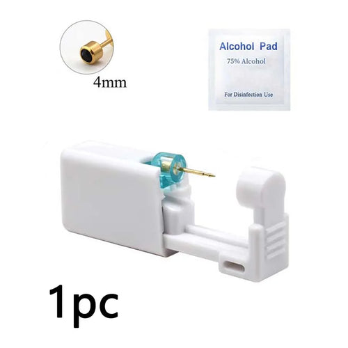 1pc Disposable Ear Piercer with Ear Stud-Aseptic Ear Piercing Gun