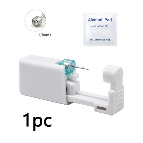 1pc Disposable Ear Piercer with Ear Stud-Aseptic Ear Piercing Gun